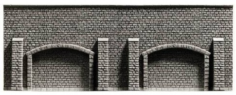 Noch 58059 Extra Long Arcade Wall Profi Hard Foam 67x12.5cm