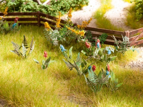 Noch 14056 Field Plants & Wild Flowers Laser Cut Minis+   (17)