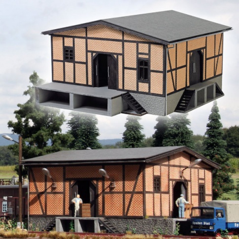 O Freight shed kit