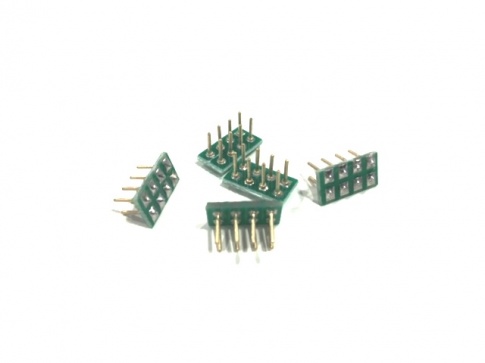 Pack of Eight pin plugs.