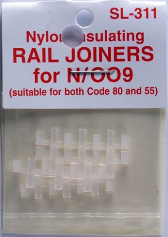PECO SL-10 x 12 Packs of 24 Fishplates 00 Code 100 Std Rail TLB Track Joiners
