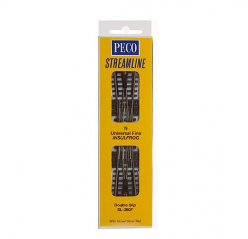 Peco Products SL-390F Finescale double slip with insulfrog (finescale only)