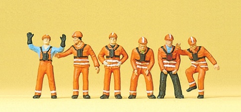 DB Railway Shunters Exclusive Figure Set (6)