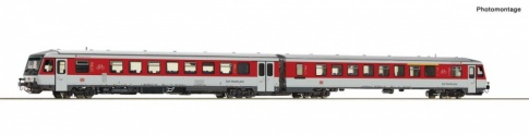 ROCO DBAG BR628 509-1 2 Car DMU VI (DCC-Sound)