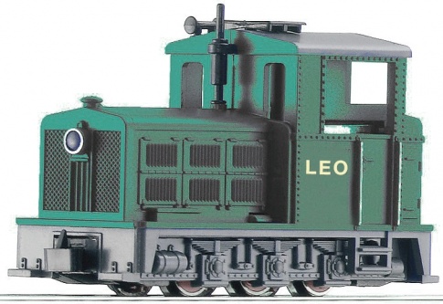 Roco 33209 - Light railway diesel locomotive ''Leo''