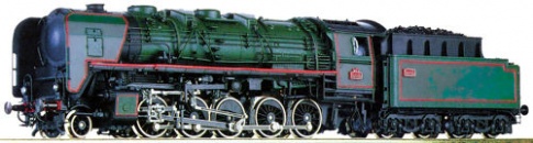 Roco 62149 SNCF Serie 150X Steam Locomotive III (DCC-Sound)