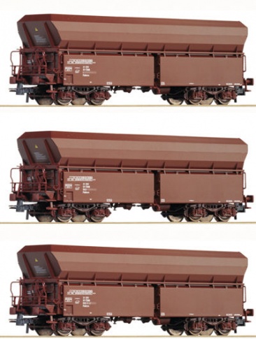 Roco 67151 OBB Side Discharge Hopper Set (3) VI