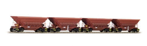 Roco 67174 LKAB Ore Wagon Set (4) VI