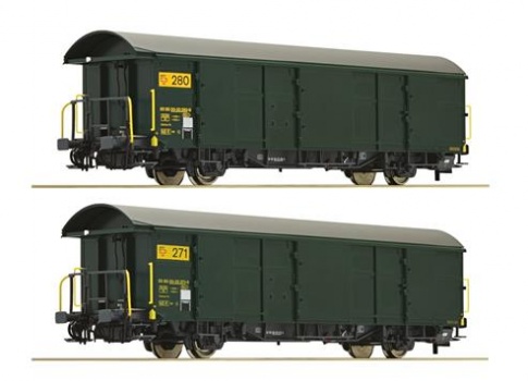 Roco 67185 *SBB Postal Wagon Set (2) V (DCC-Fitted)
