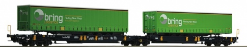 Roco 67388 Wascosa Bring Double Container Wagon V