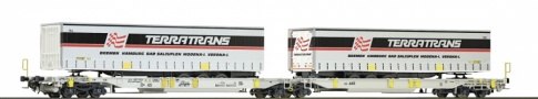 Roco 67406 AAE TerraTrans Double Pocket Wagon VI