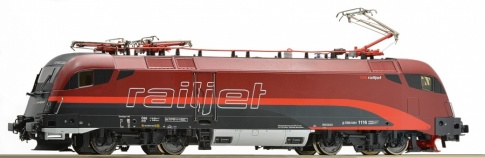 Roco 73234 OBB Rh1116 Railjet Electric Locomotive VI (DCC-Video)
