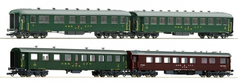 Roco 74126 - 4 piece set: Fast train, SBB