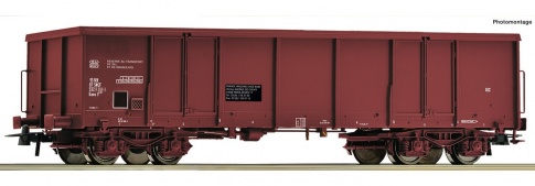 Roco 76729 SNCF goods wagon open.