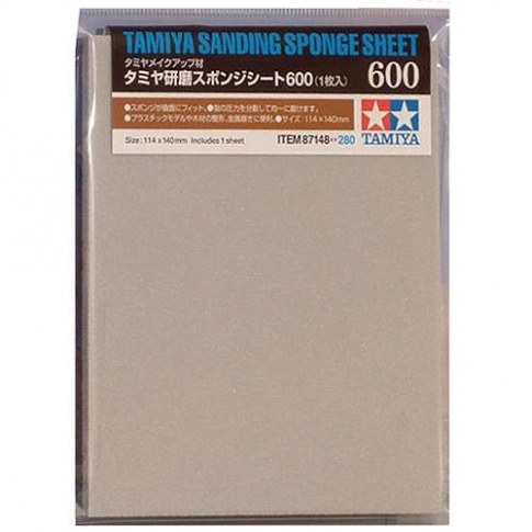 Tamiya 87148 - SANDING SPONGE SHEET 600