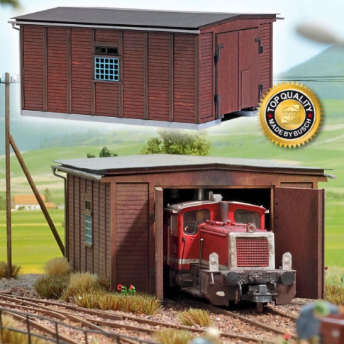 Small loco shed