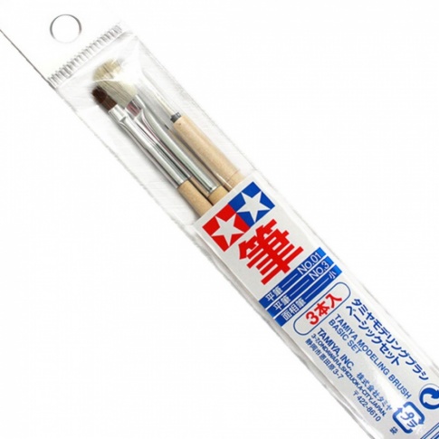 Tamiya 87066 Modelling Brush Basic Set (3)