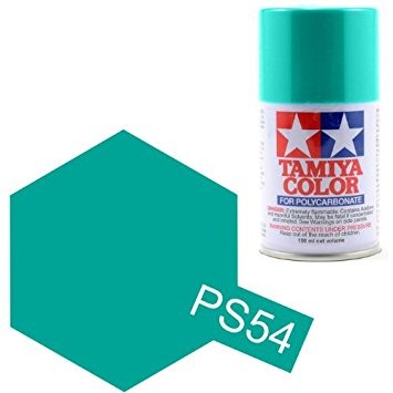 Tamiya PS-54 Polycarbonate Spray Paint 100ml Can Cobalt Green For Clear PC RC
