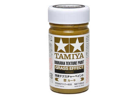 Tamiya 87117 GRASS KHAKI Texture Paint 100ml