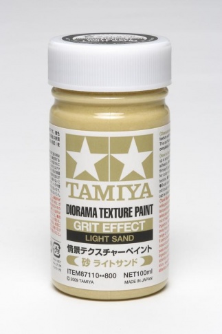 Tamiya 87110 GRIT LIGHT SAND Texture Paint 100ml