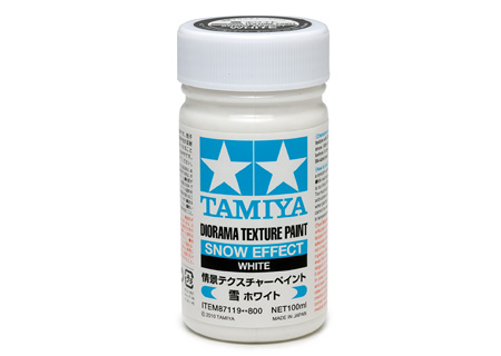 Tamiya 87119 SNOW WHITE Texture Paint 100ml