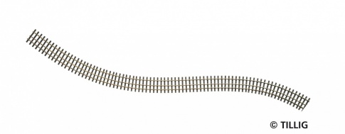 TILLIG 85126 Three rail flexi track H0 H0e length 680 mm