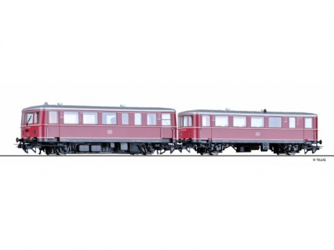 DIGITAL STARTER SET: RAILCAR VT 70.9 SOUND WITH TRAILER CAR VB 140 OF THE DB