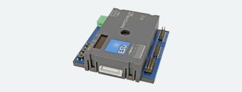 ESU SwitchPilot 3 Servo 8 x servo decoder, DCC/MM, OLED, with RC-Feedback, updatable