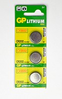 Train Tech BAT1 Batteries (Pack of 3) for SFX Sound, Coach Lighting & AL Units