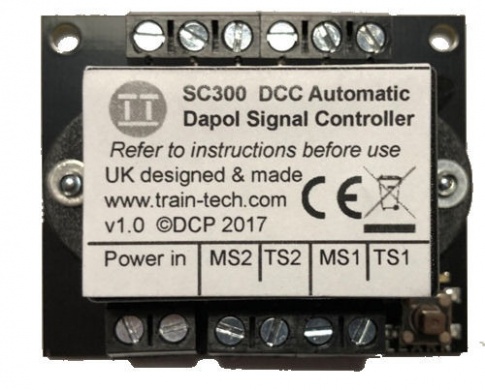 Train Tech SC300 Dual Dapol DCC Signal Controller with Automatic Semaphore Control