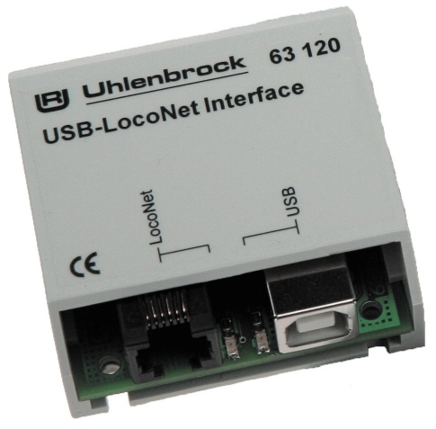 Uhlenbrock 63130 USB LocoNet interface without LocoNet Tool