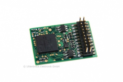Uhlenbrock 76560 PluX 22 Decoder, Multi, regulation, Railcom