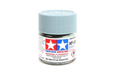 Tamiya MINI XF-23 LIGHT BLUE Acrylic Paint 10ml