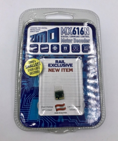 Zimo MX616F 6 pin on wires