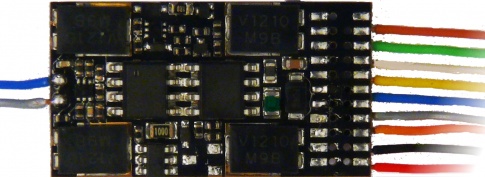 Zimo MX632R As MX632 with wired 8 pin NEM 652 plug