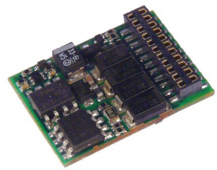 Premium Motor Decoder; 1.2A; 6 FO (2 LL); 21-pin
