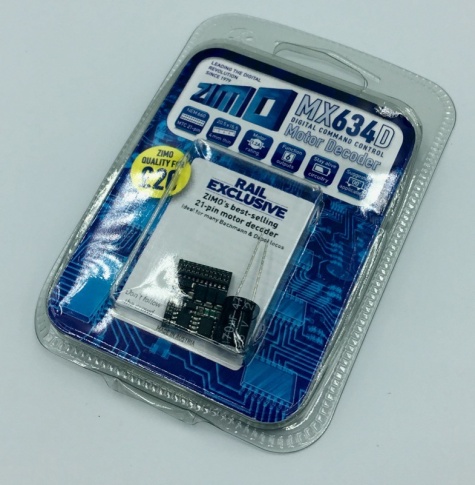 Premium Motor Decoder; 1.2A; 6 FO; 21-pin
