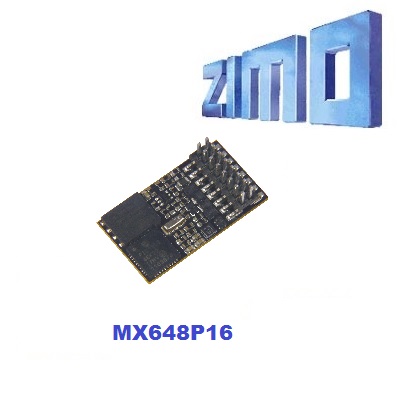 Mini Sound Decoder; 1W audio; 0.8A; 6 FO, PluX-16