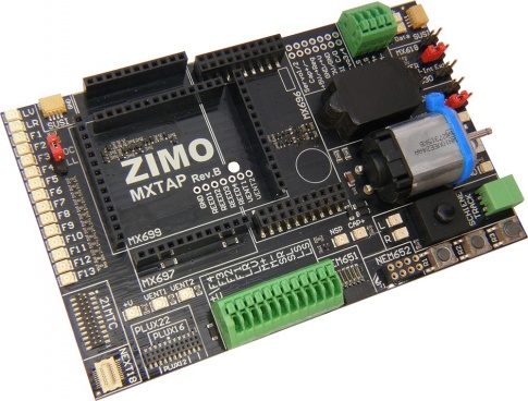 Zimo MXTAPV decoder test board - full version